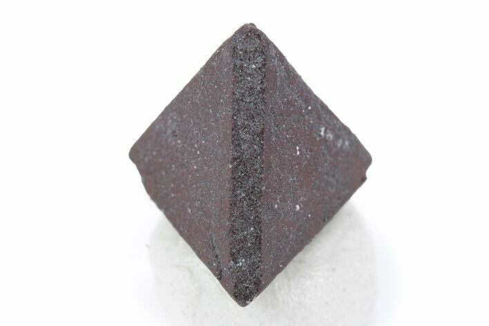 Red-Brown Tetrahedral Zunyite Crystal w/ Hematite - Iran #341799